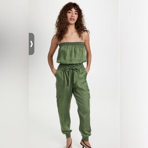 Cinq A Sept Patrice Strapless Jumpsuit